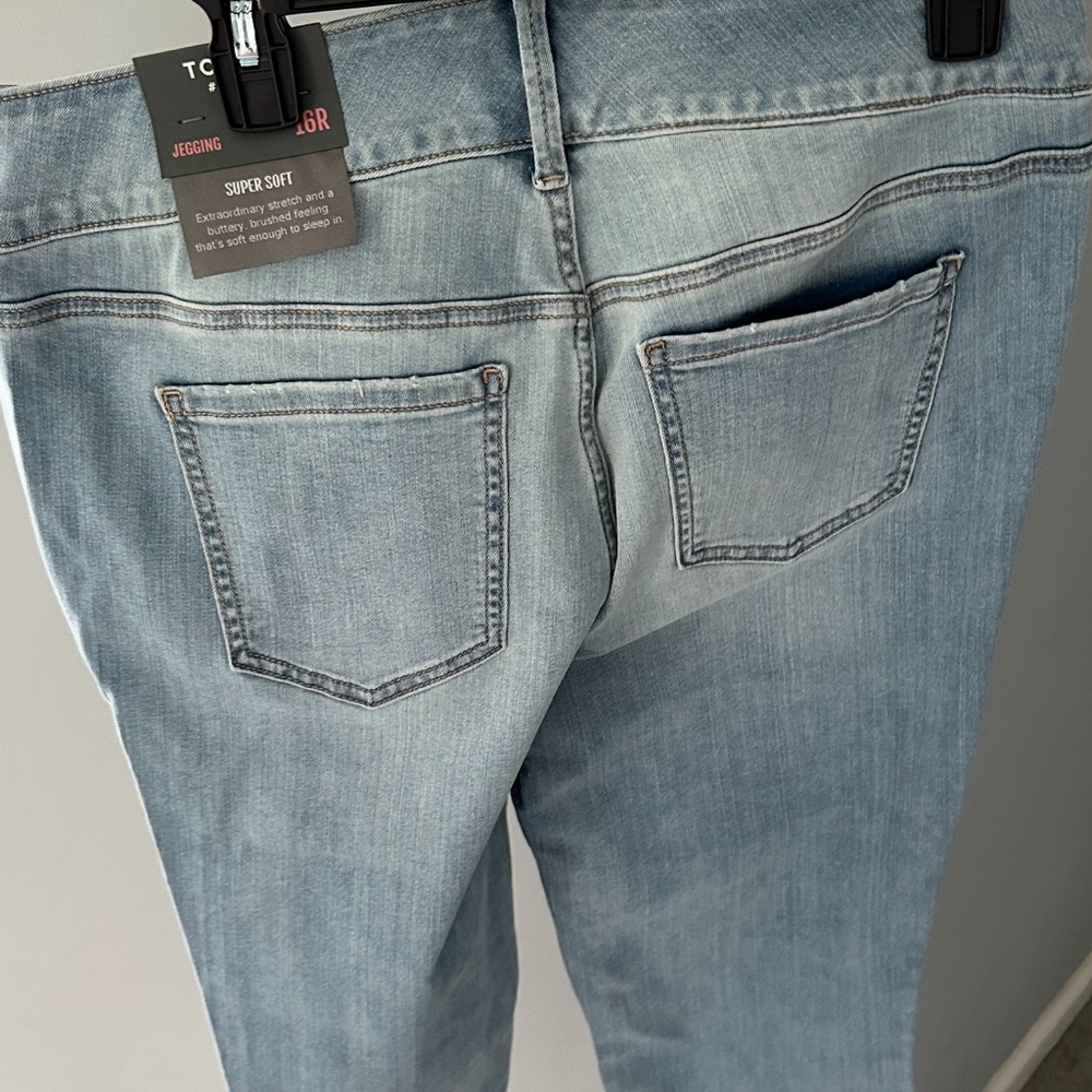 Torrid Light Blue Super Soft Jeggings